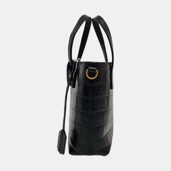 Calfskin Tote Bag Black