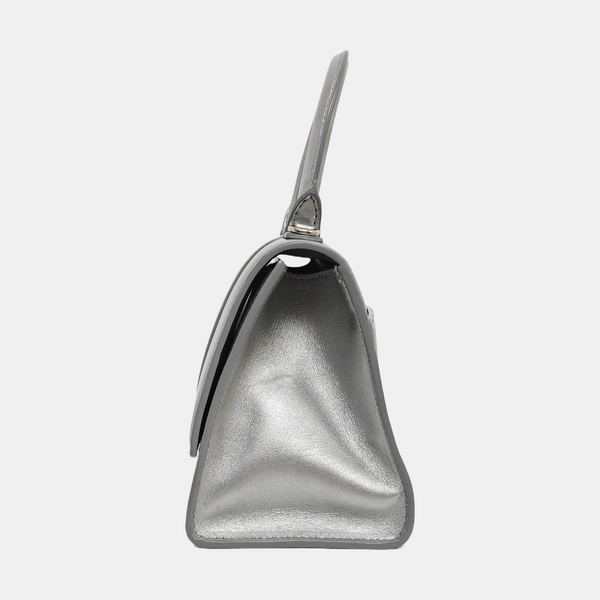 Hourglass S Calfskin Silver