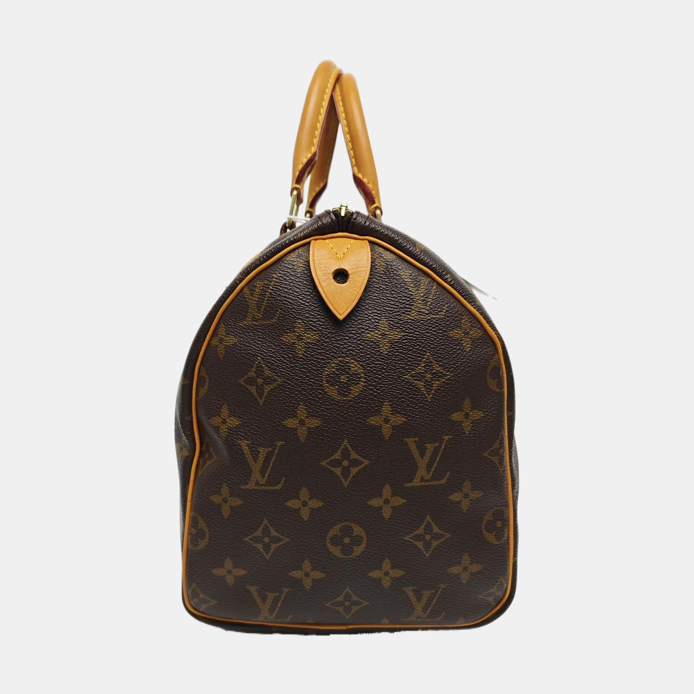 SPEEDY 30 Monogram Coated Canvas Brown