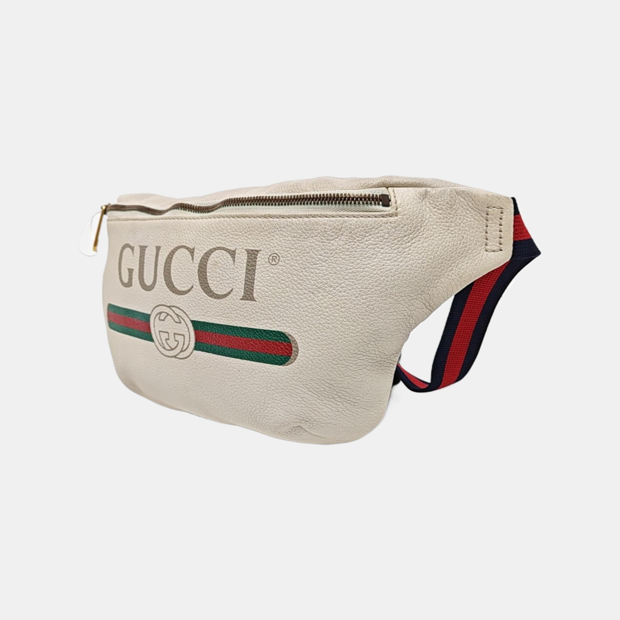 Print Large Calfskin White