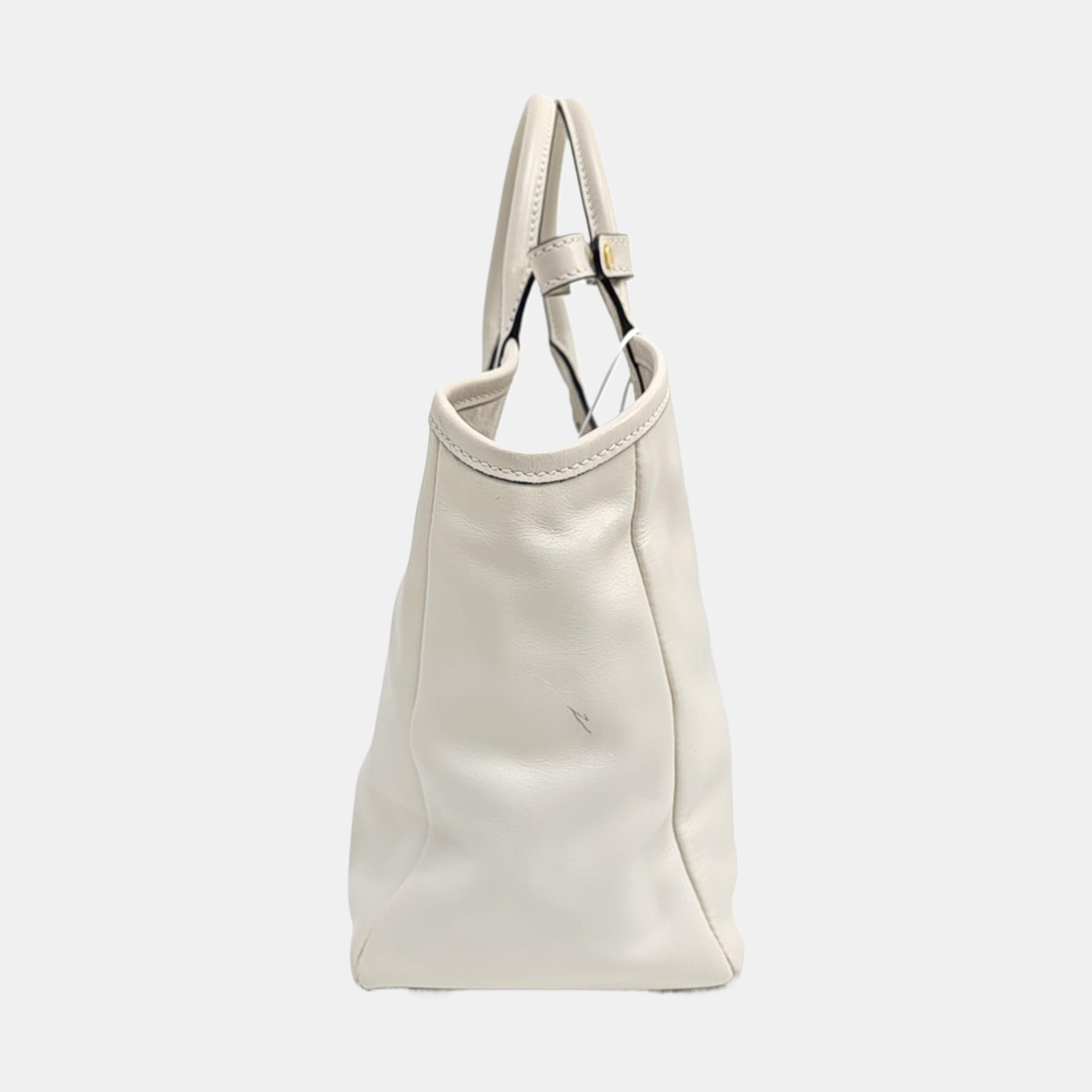 IVY Small Calfskin White