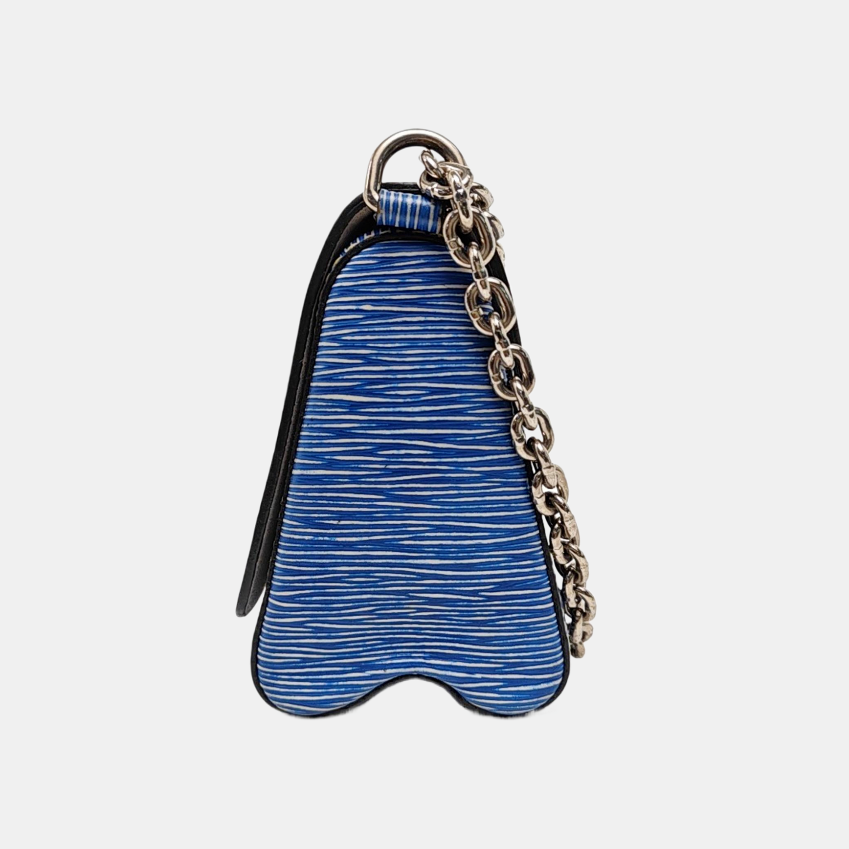 Authenticated pre-owned  TWIST PM Epi Blue - Shoulder Bag at Looply