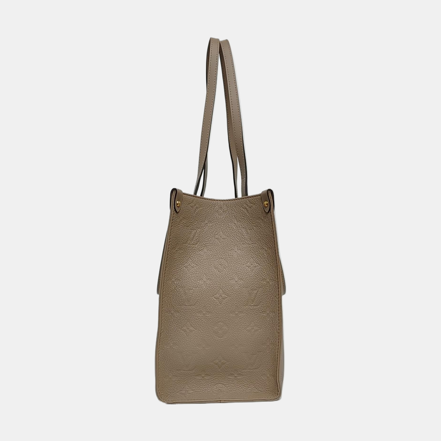 ONTHEGO MM Monogram Calfskin Gray