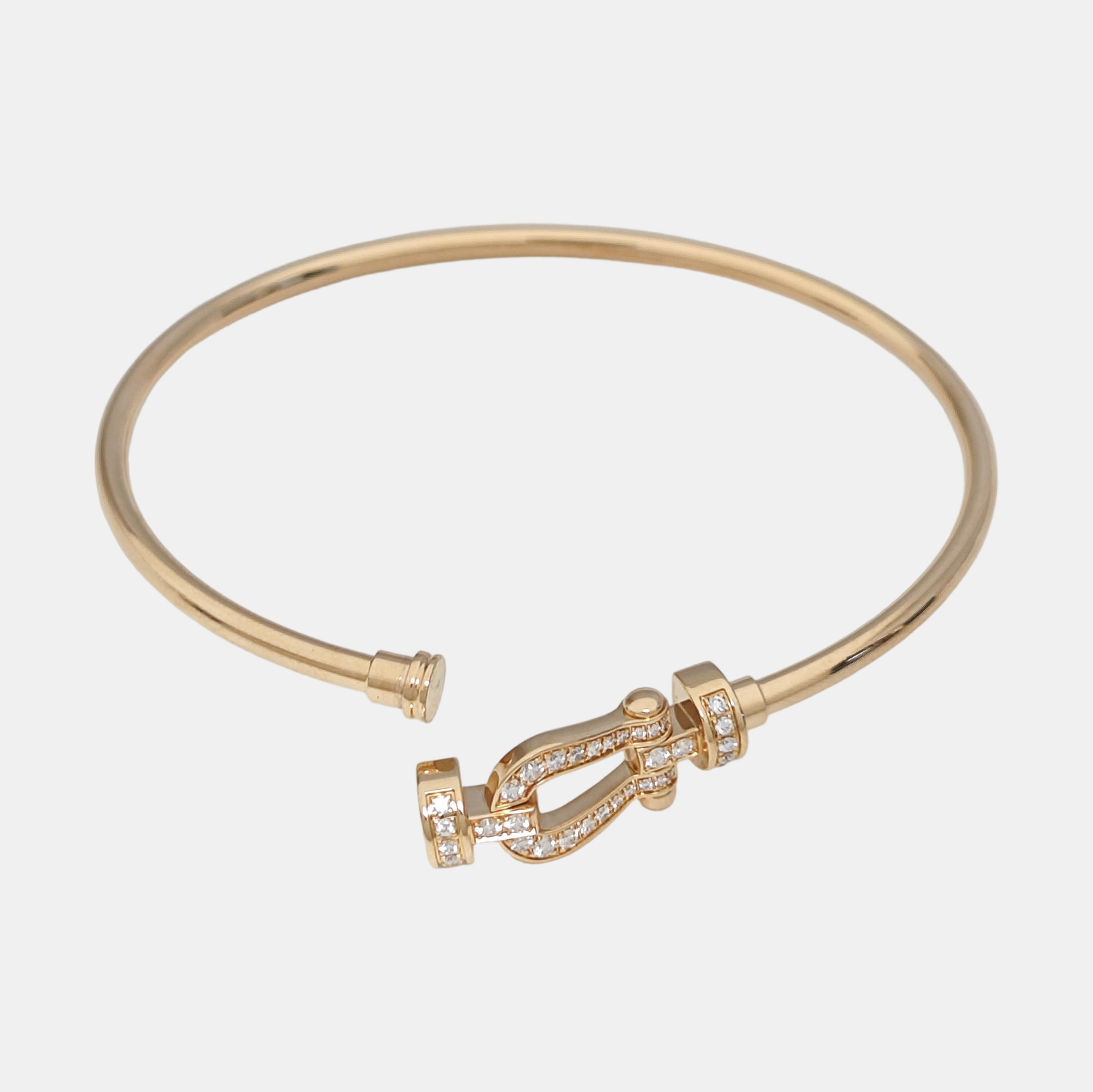 Force 10 18k Rose Gold Bangle