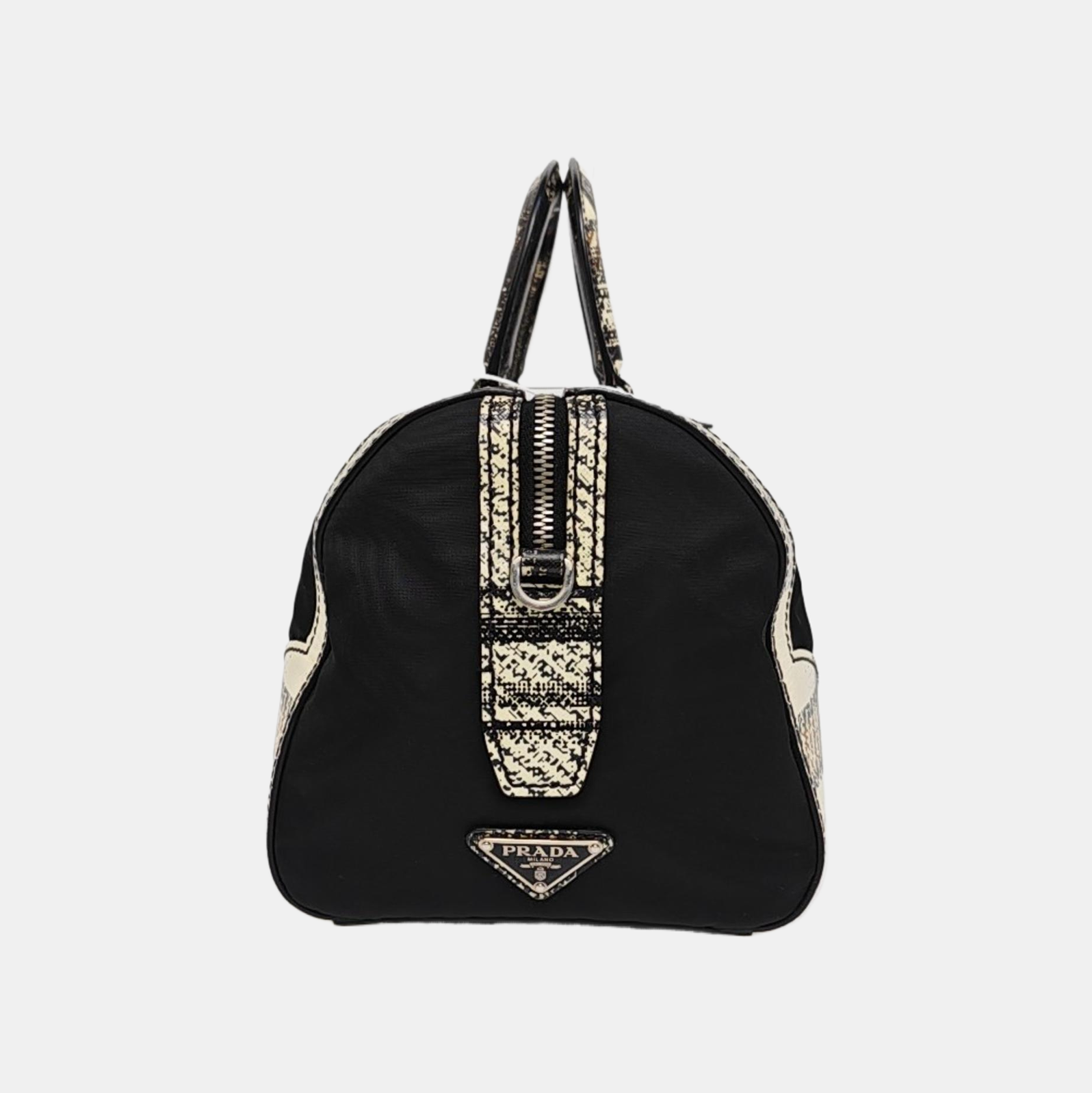Nylon Shoulder Bag Black