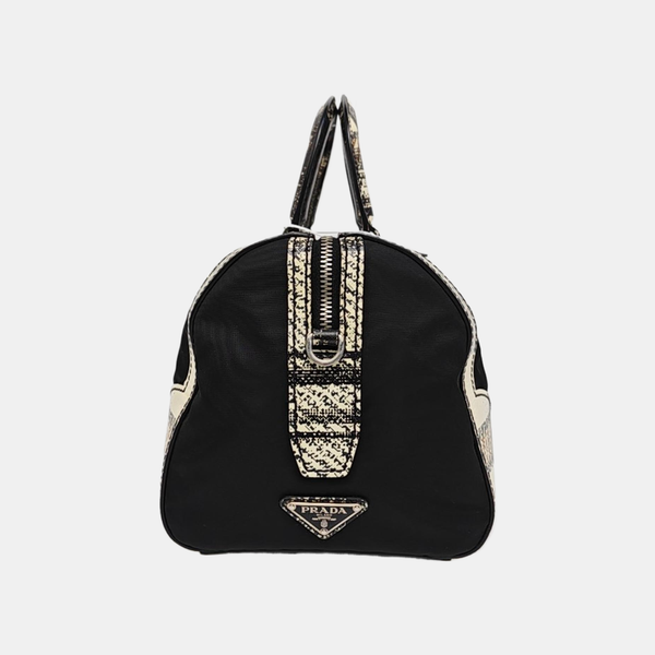 Nylon Shoulder Bag Black