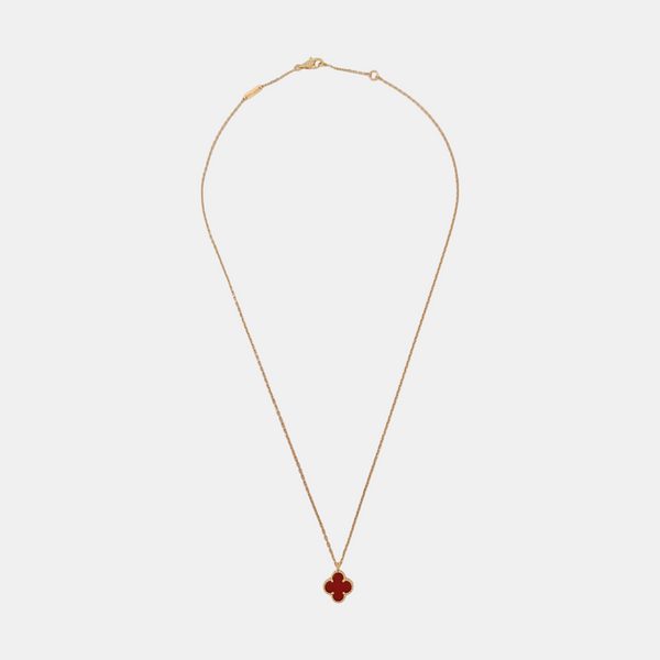 Sweet Alhambra 18k Rose Gold Necklace