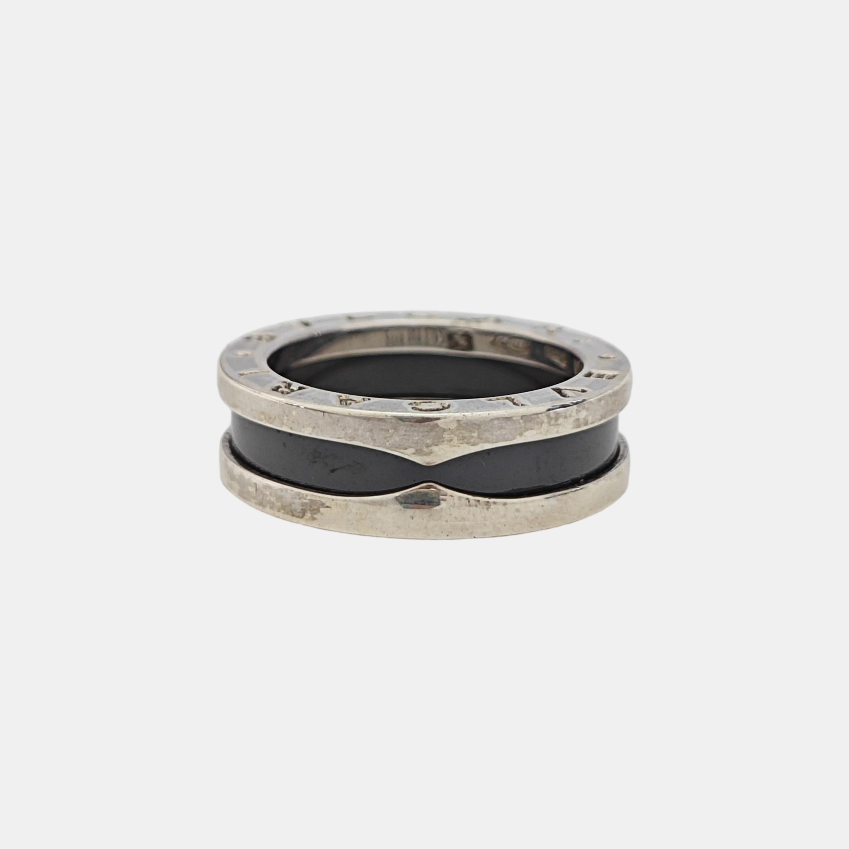 B.ZERO1 925 Sterling Silver Ring EU 53