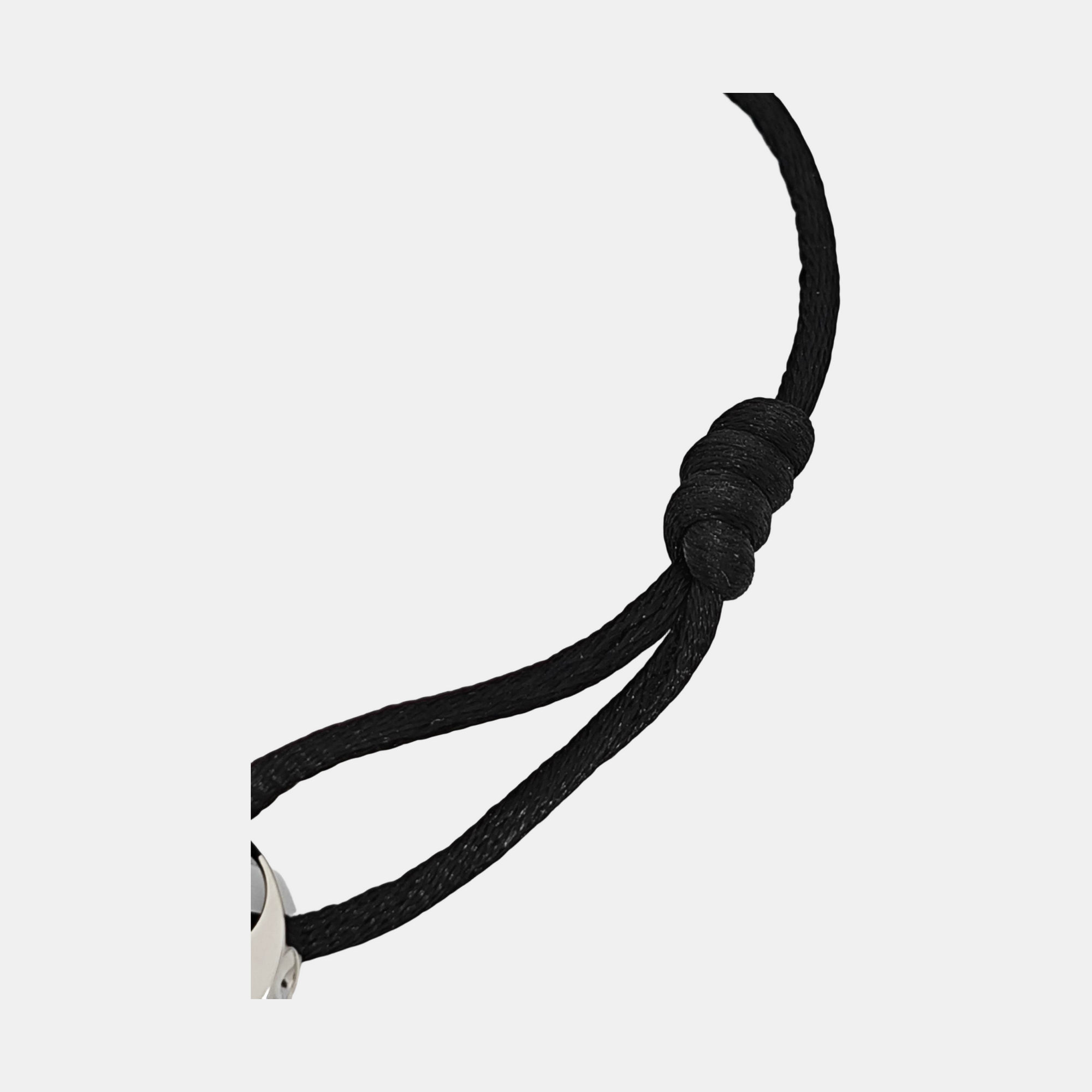 EMPREINTE Fabric Black Bracelet
