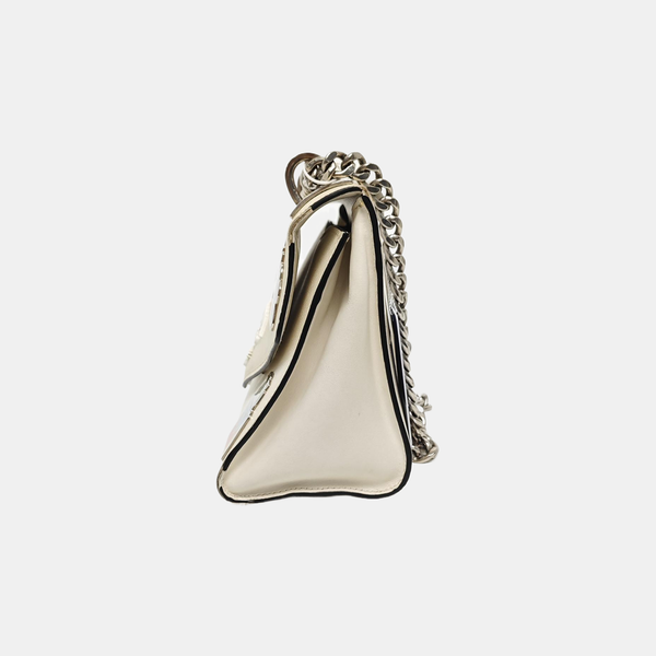 Monochrome Saffiano Calfskin White