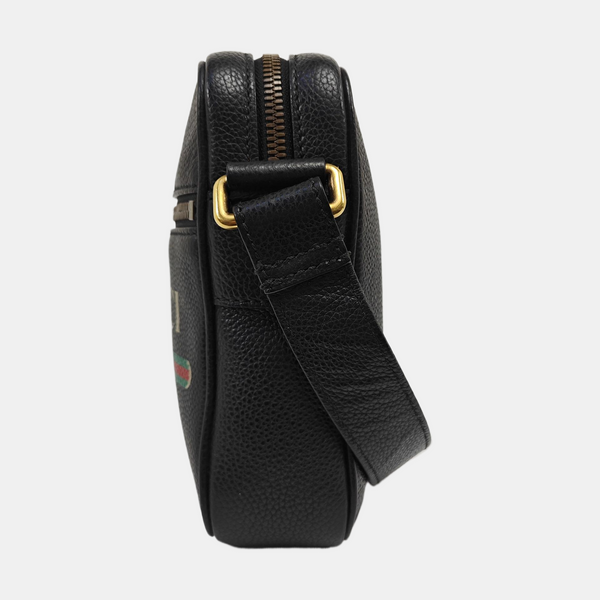 Print Calfskin Black