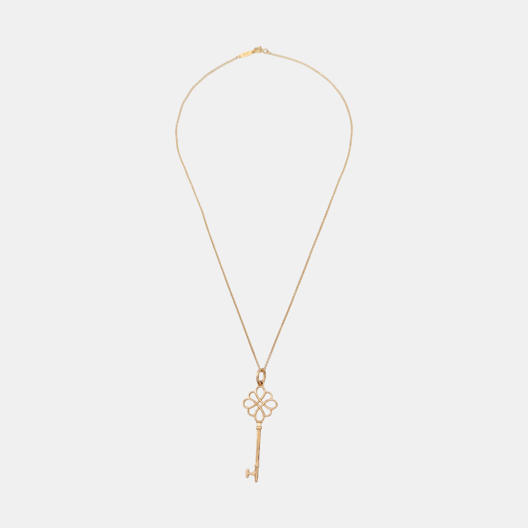 Tiffany Keys 18k Rose Gold Necklace
