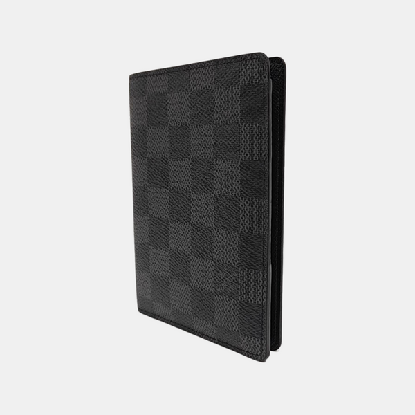 SMART Damier Graphite Coated Canvas Gray Card Holder