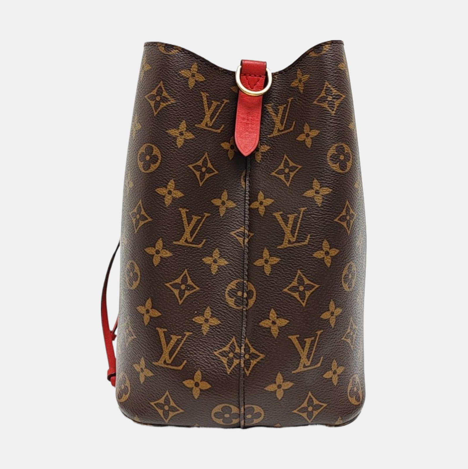 NÉONOÉ MM Monogram Coated Canvas Brown