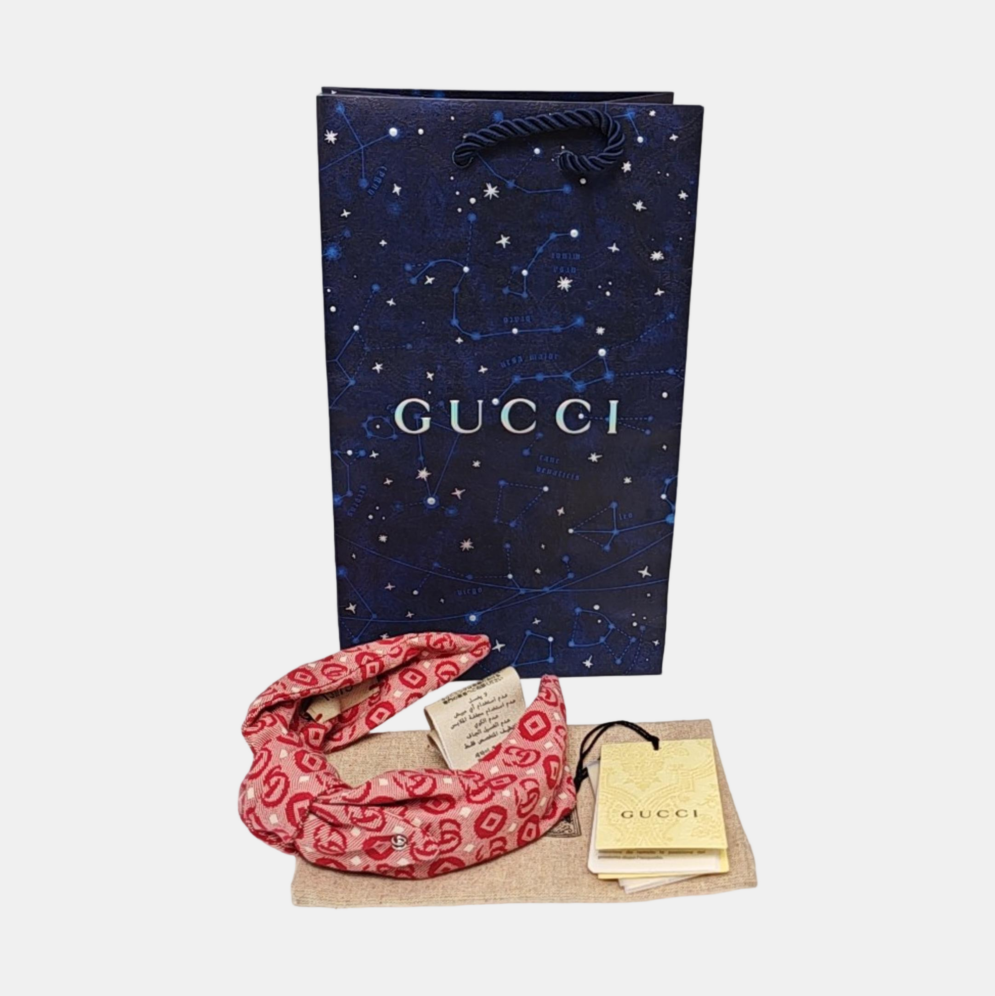 Cotton Hairband Red