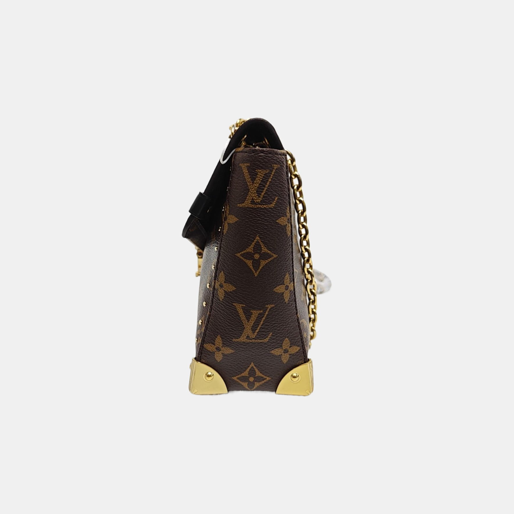 TRUNKIE Monogram Coated Canvas Brown