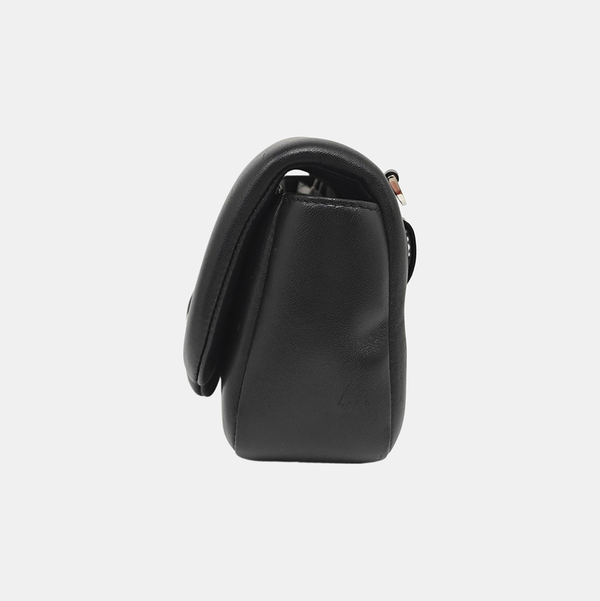 BVLGARI Small Quilted Lambskin Black