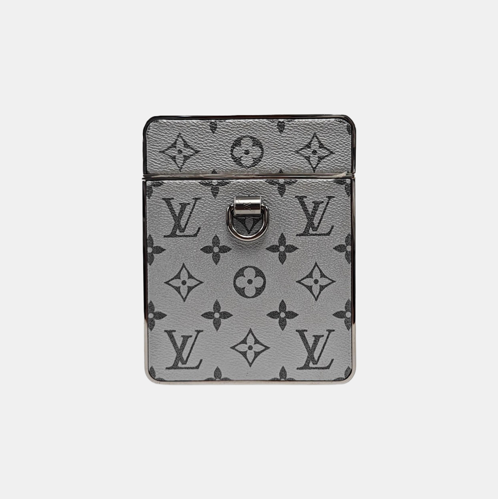 Monogram Coated Canvas Mini Gray