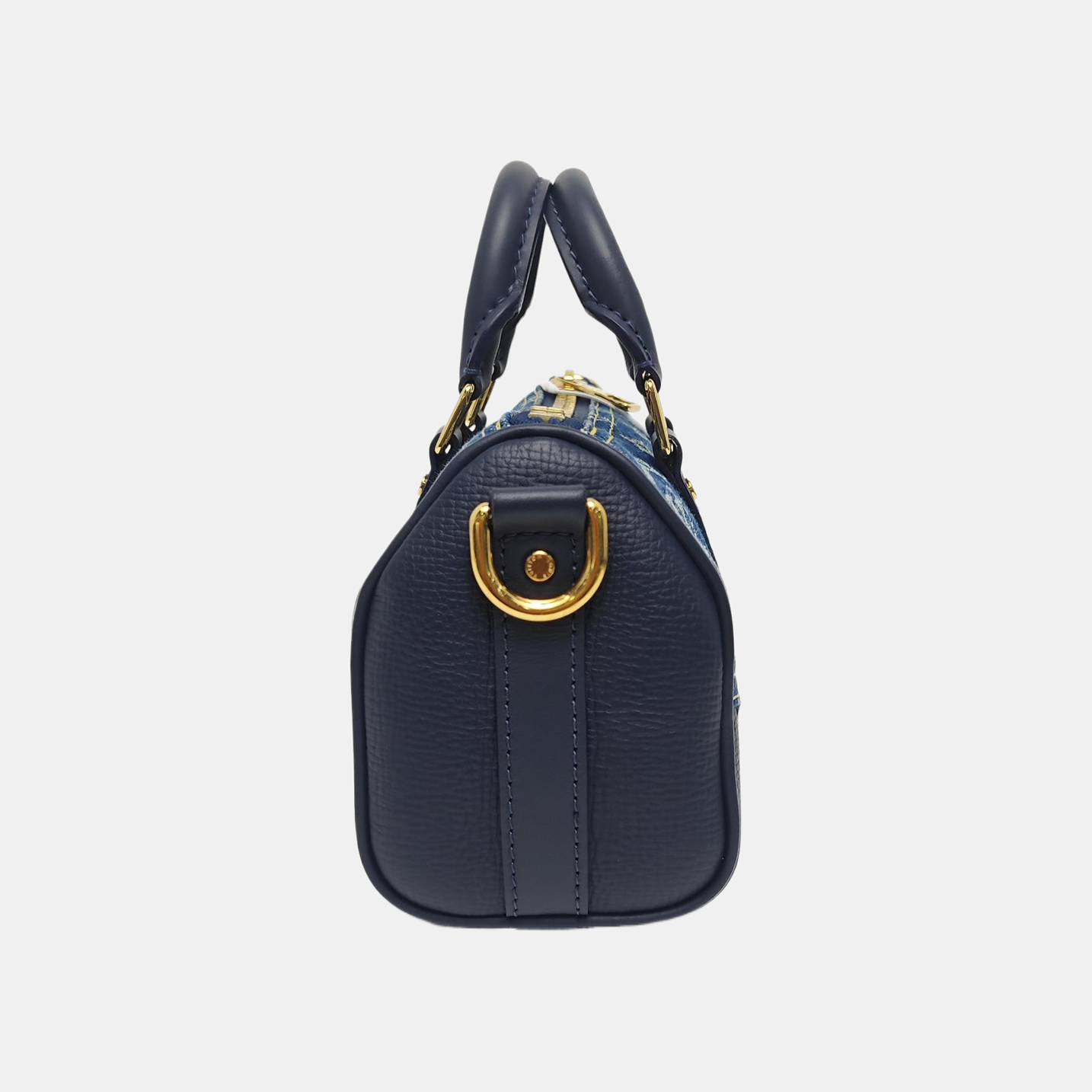 KEEPALL Nano Monogram Denim Blue