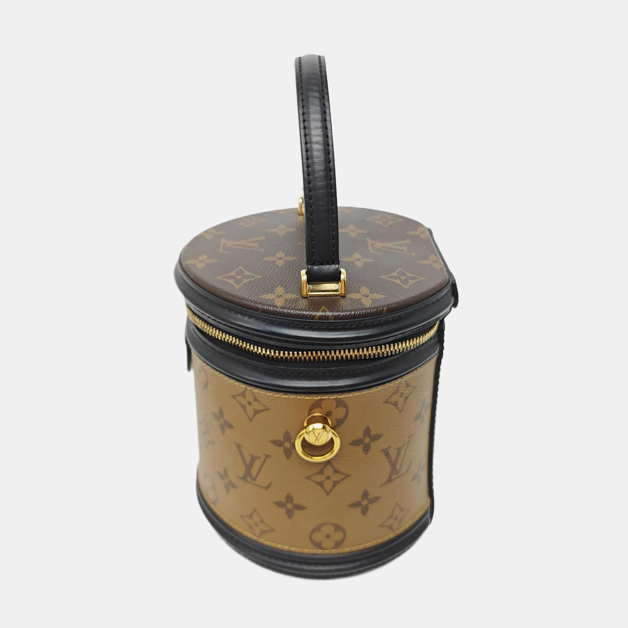 CANNES PM Monogram Coated Canvas Brown
