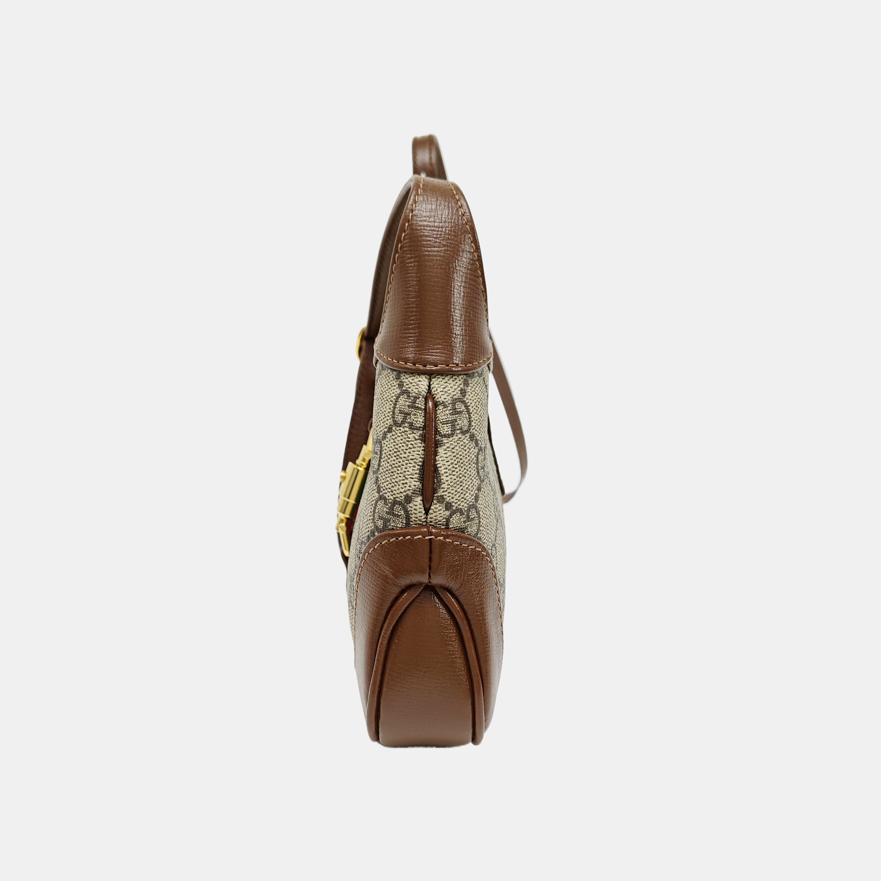 Jackie 1961 Mini Monogram Coated Canvas Beige