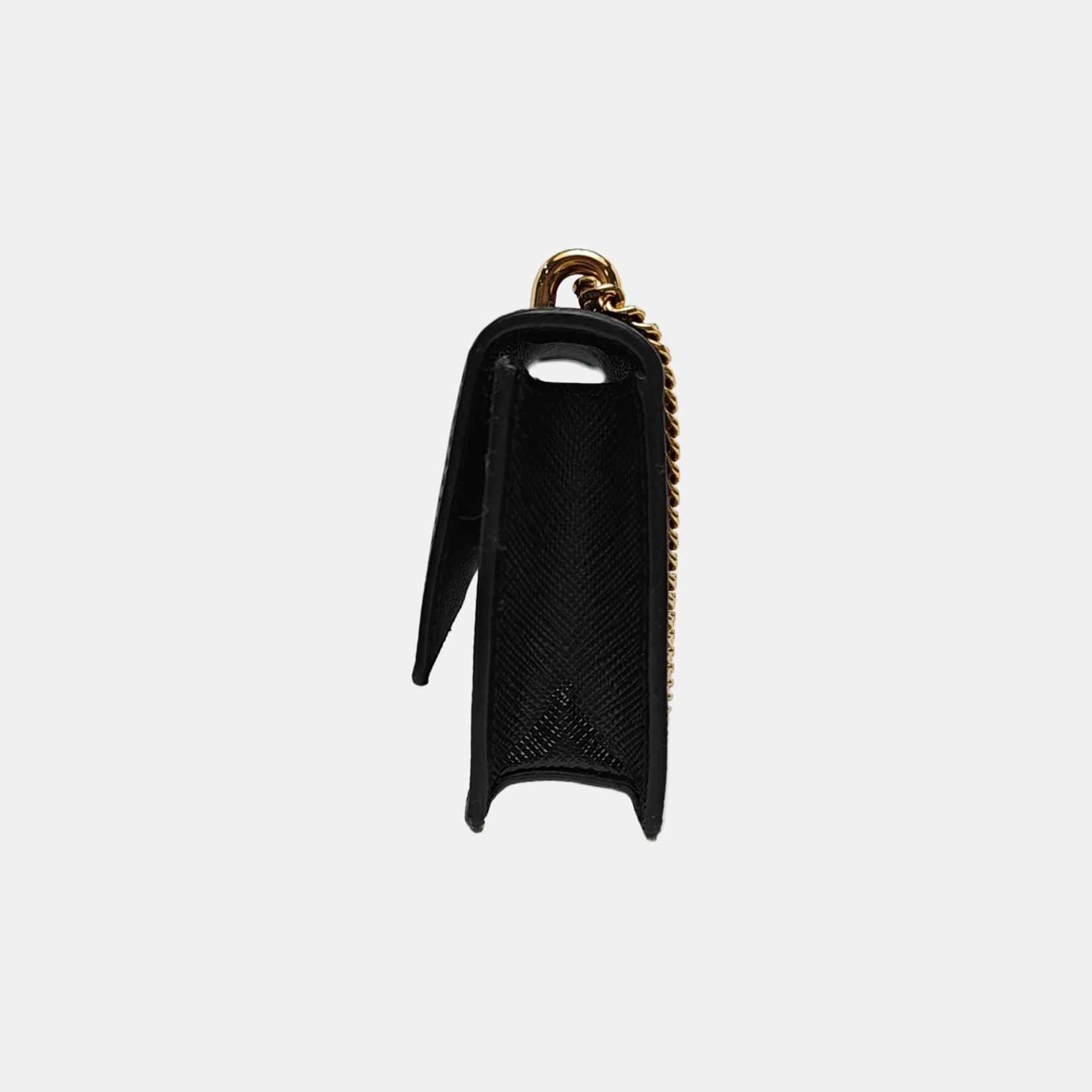 Mini Bag Saffiano Calfskin Black
