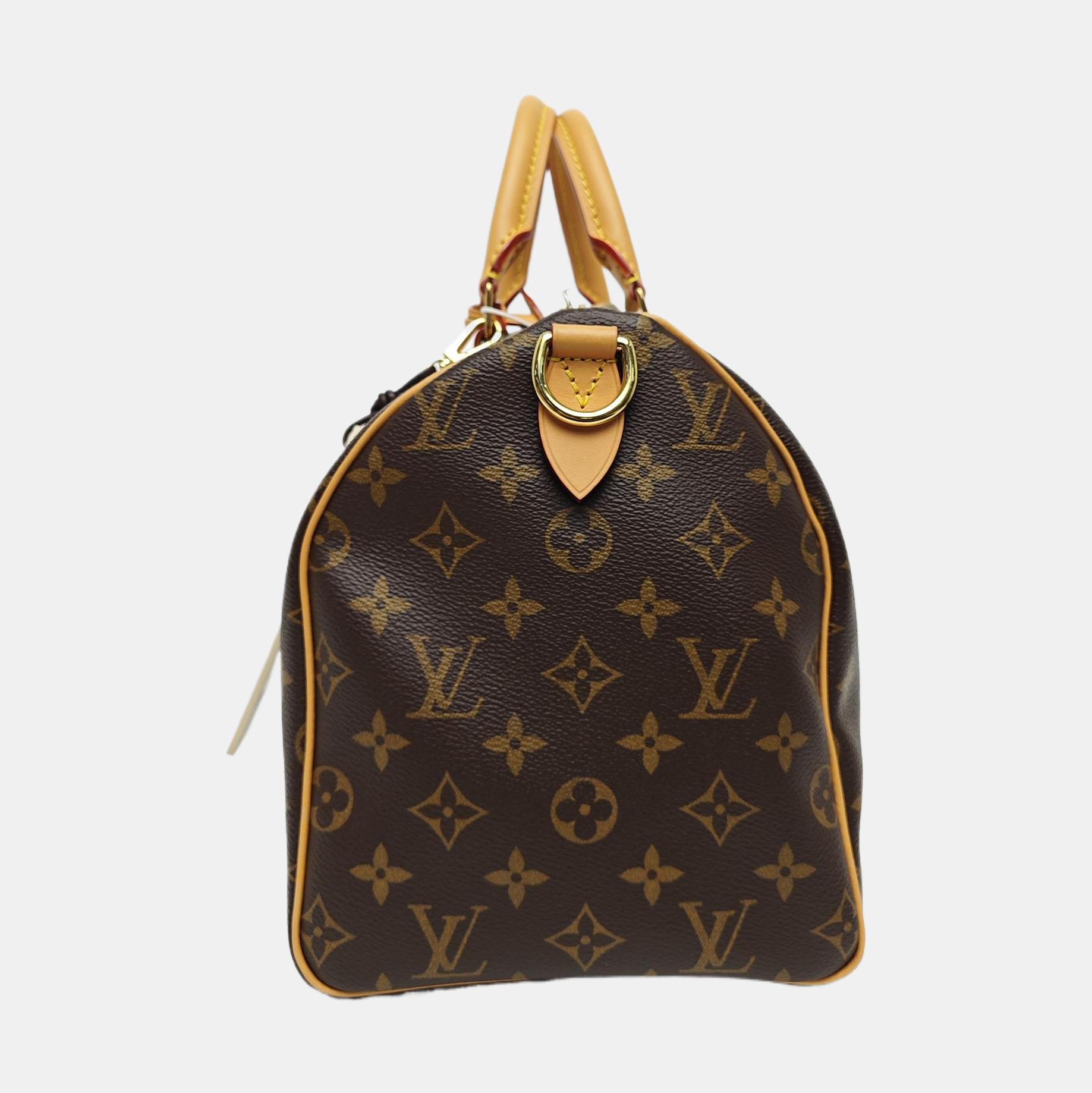 SPEEDY SOFT 30 Monogram Coated Canvas Brown