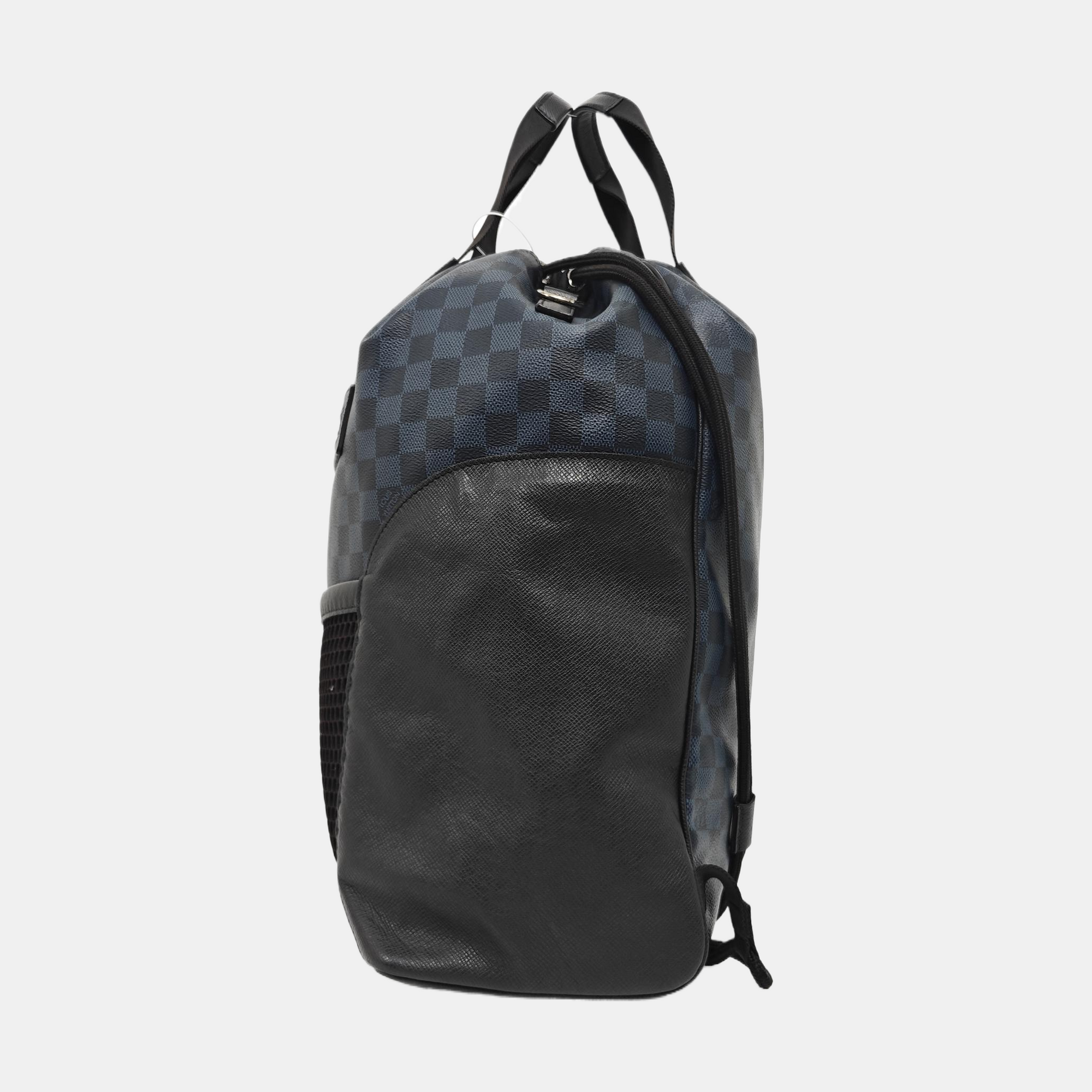 ZACK Damier Coated Canvas Blue