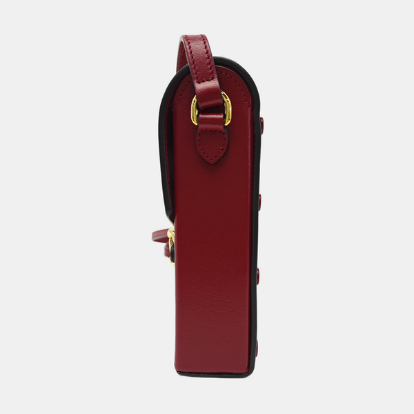 Horsebit 1955 Mini Calfskin Red