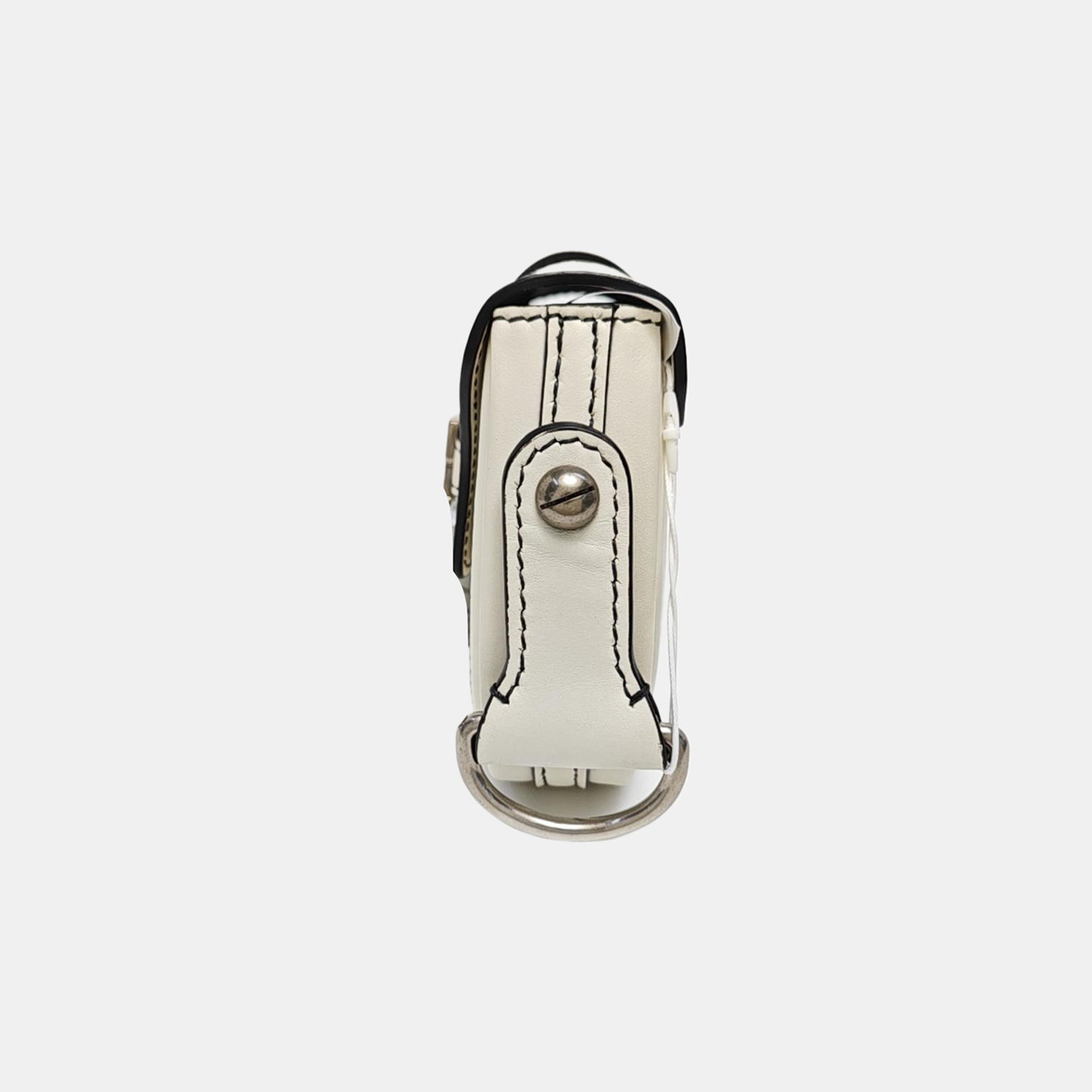 Calfskin Shoulder Bag White
