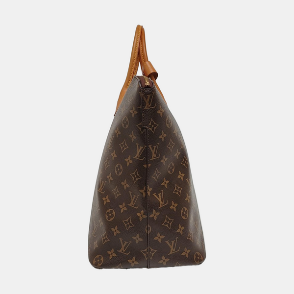 LOCKIT Monogram Coated Canvas Brown