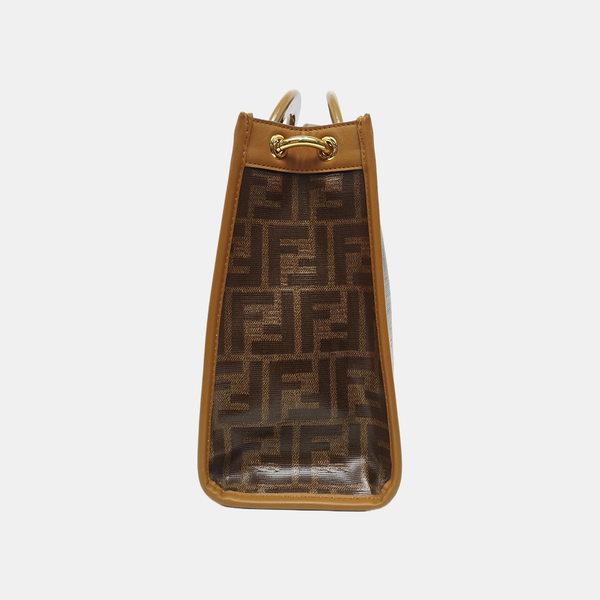 Runaway Small Coated Canvas Brown