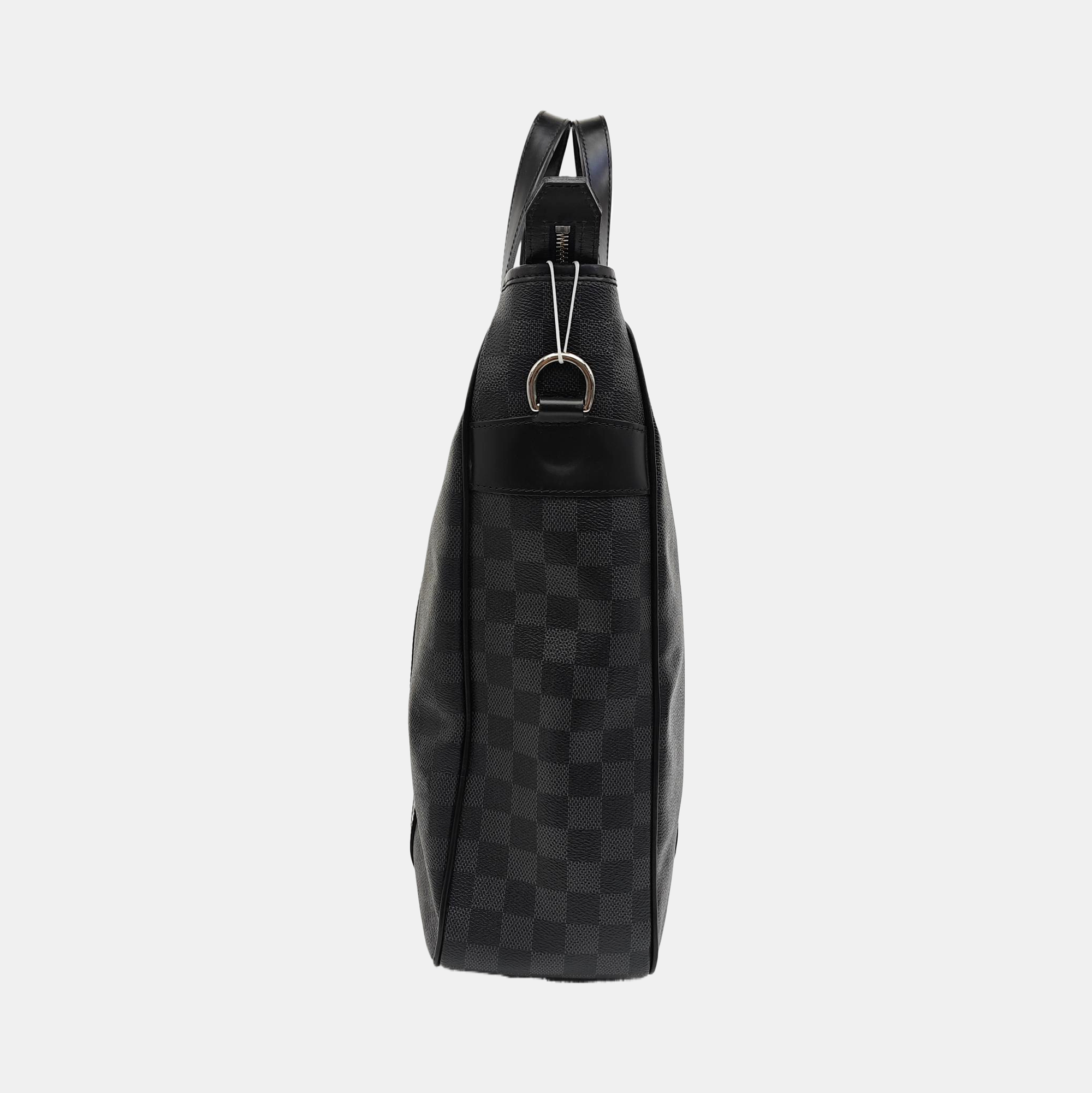 TADAO MM Damier Graphite Coated Canvas Gray