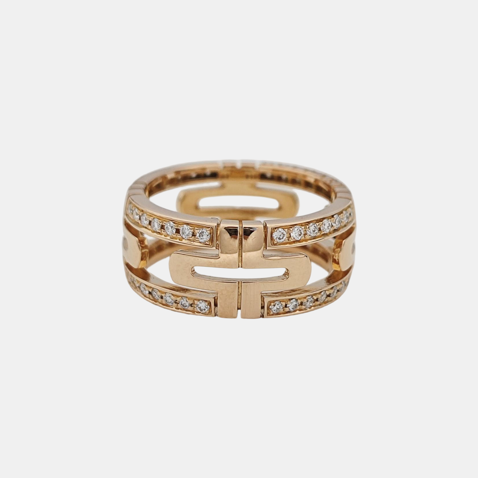PARENTESI 18k Rose Gold Ring EU 50