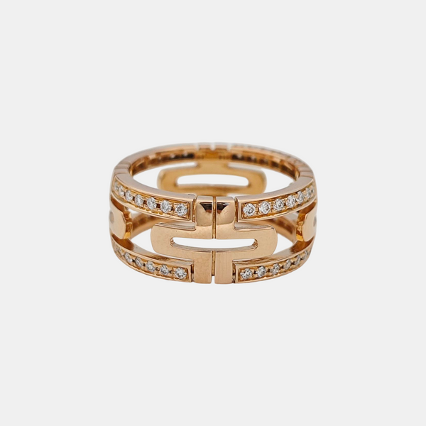 PARENTESI 18k Rose Gold Ring EU 50