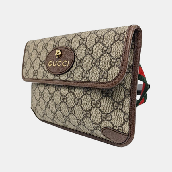 Neo Vintage Monogram Coated Canvas Beige