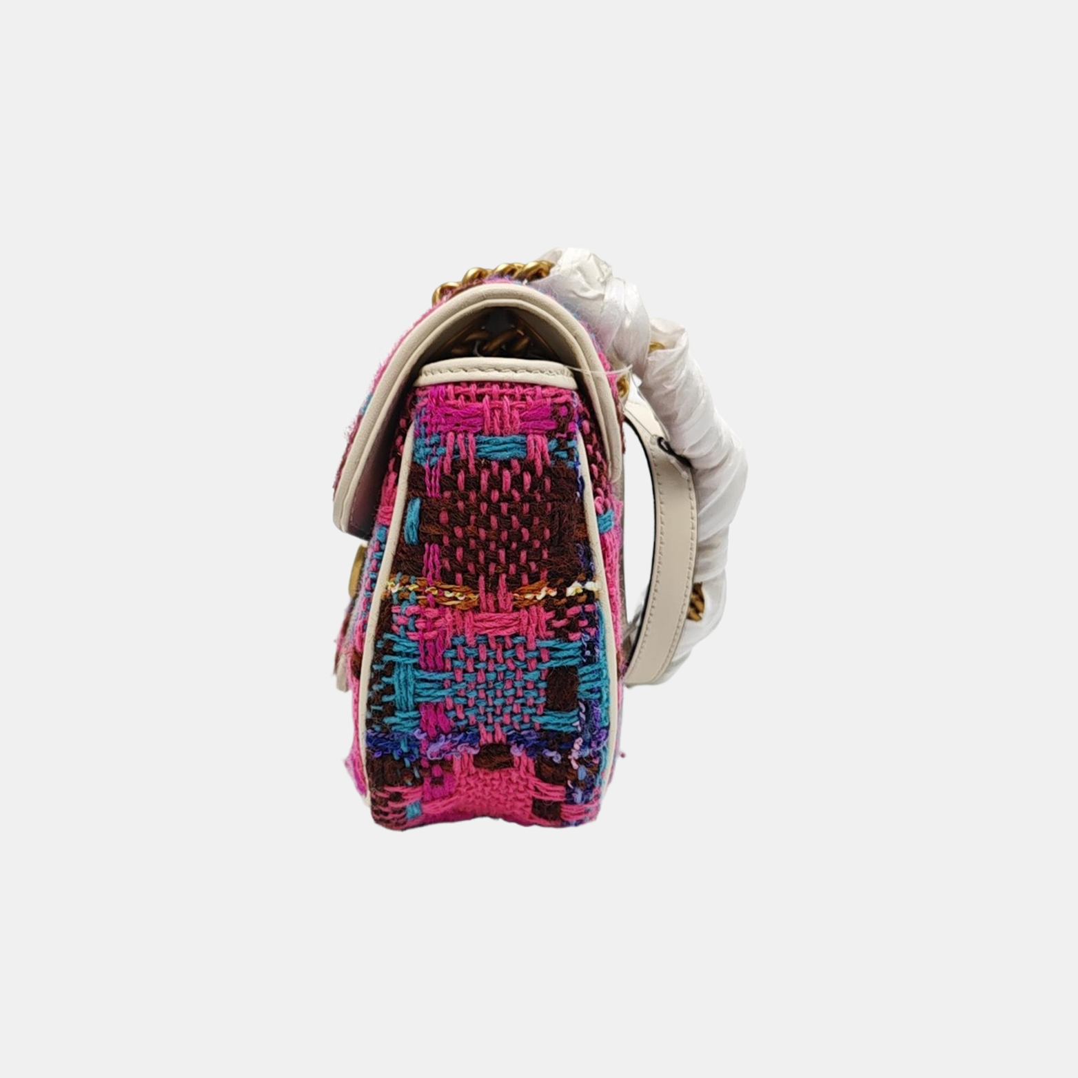 GG Marmont Small Wool Multicolor