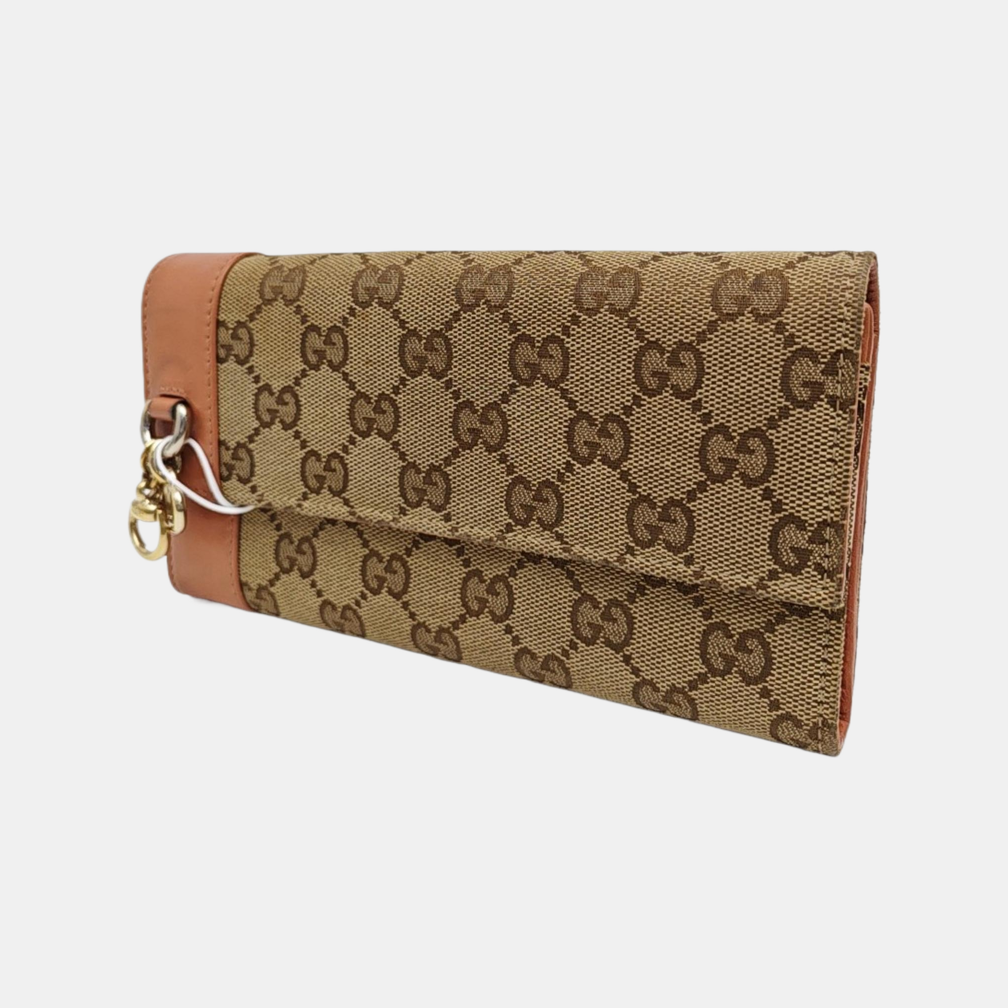 Monogram Canvas Wallet Brown