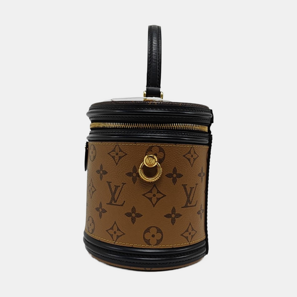 CANNES PM Monogram Coated Canvas Brown