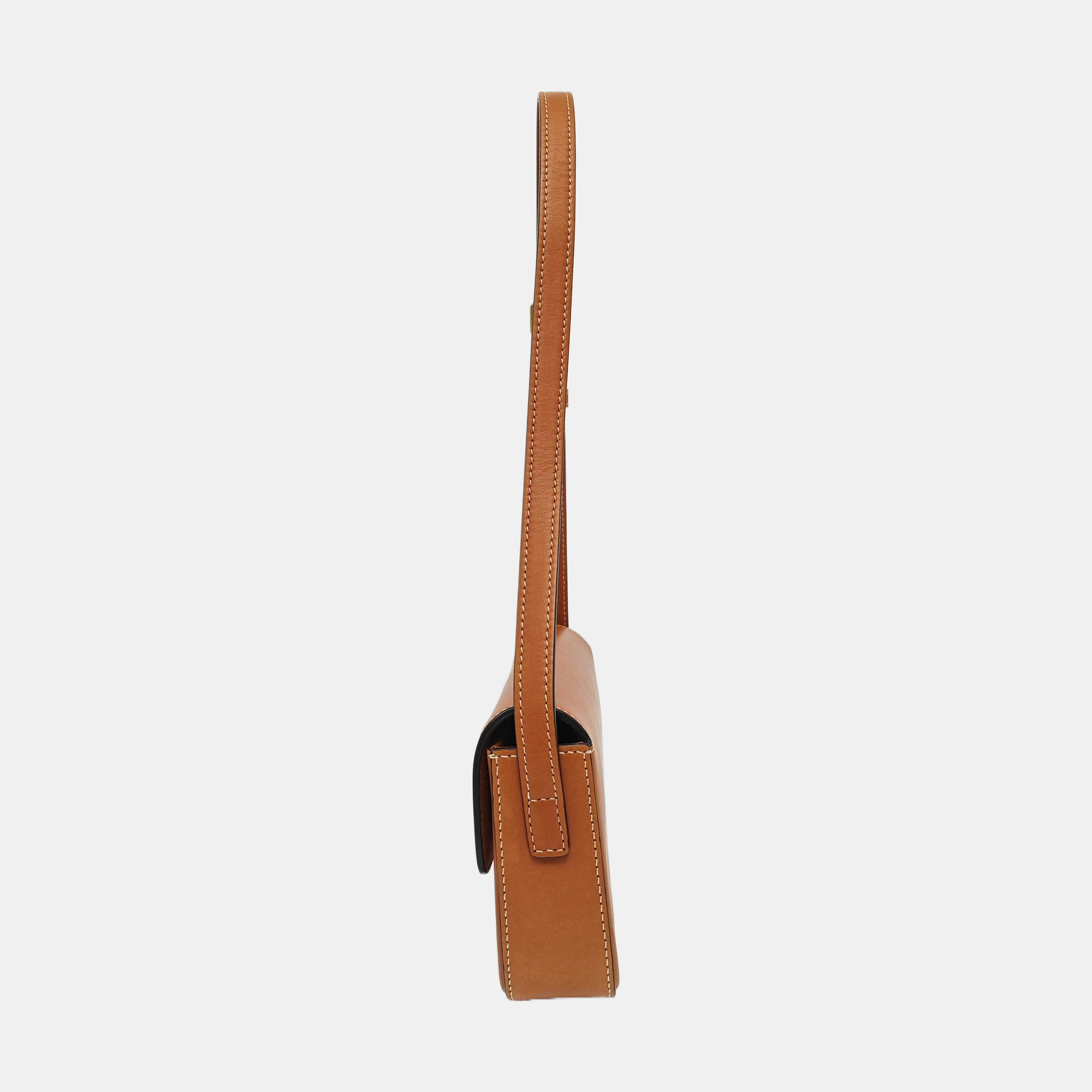 TRIOMPHE Small Calfskin Brown