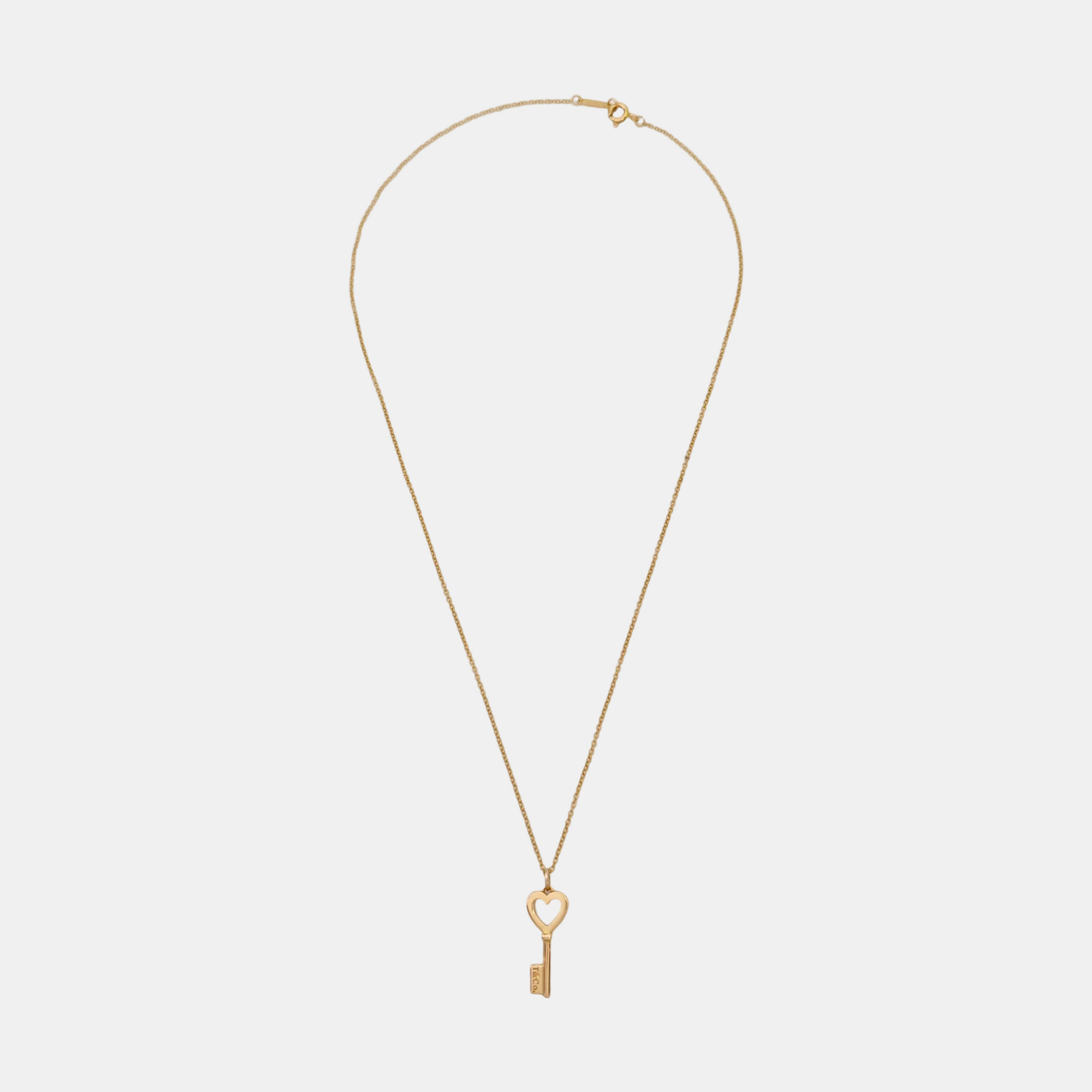 Tiffany Keys 18k Rose Gold Necklace
