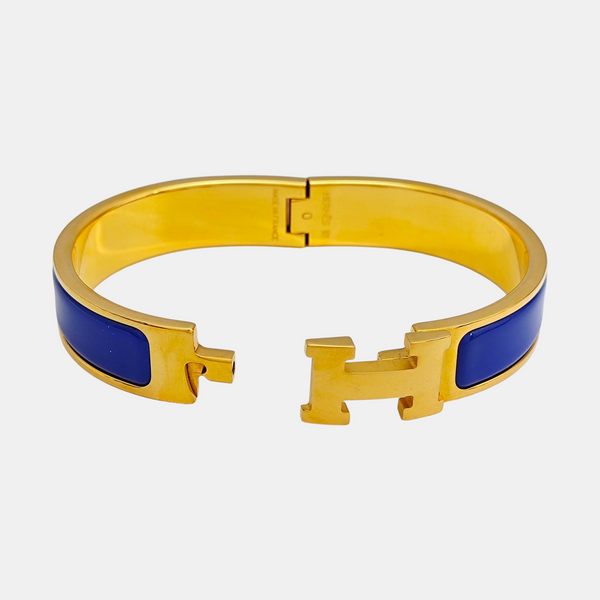 Clic H Metal Gold Bangle