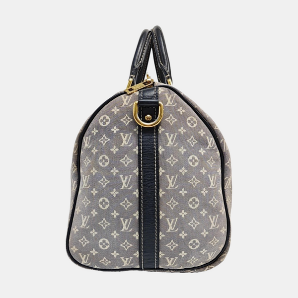 Monogram Canvas Top Handle Bag Blue