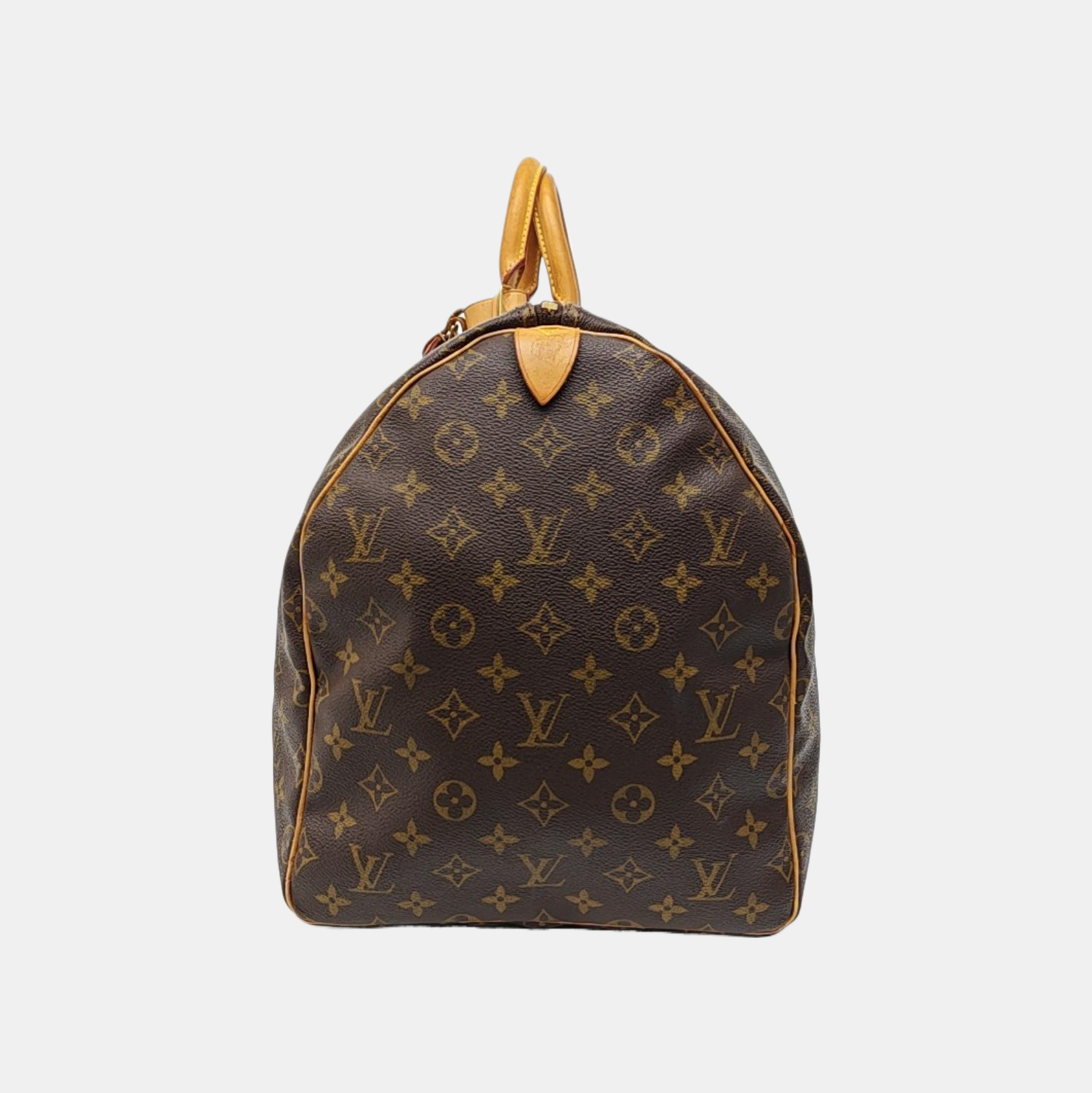 SAC SOUPLE 55 Monogram Coated Canvas Brown