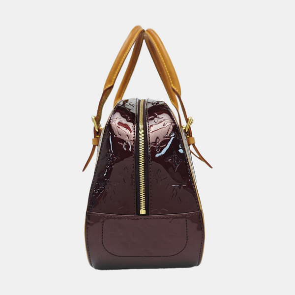 SUMMIT DRIVE Monogram Patent Leather Red