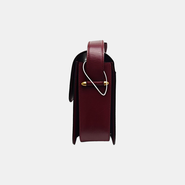 Calfskin Shoulder Bag Red