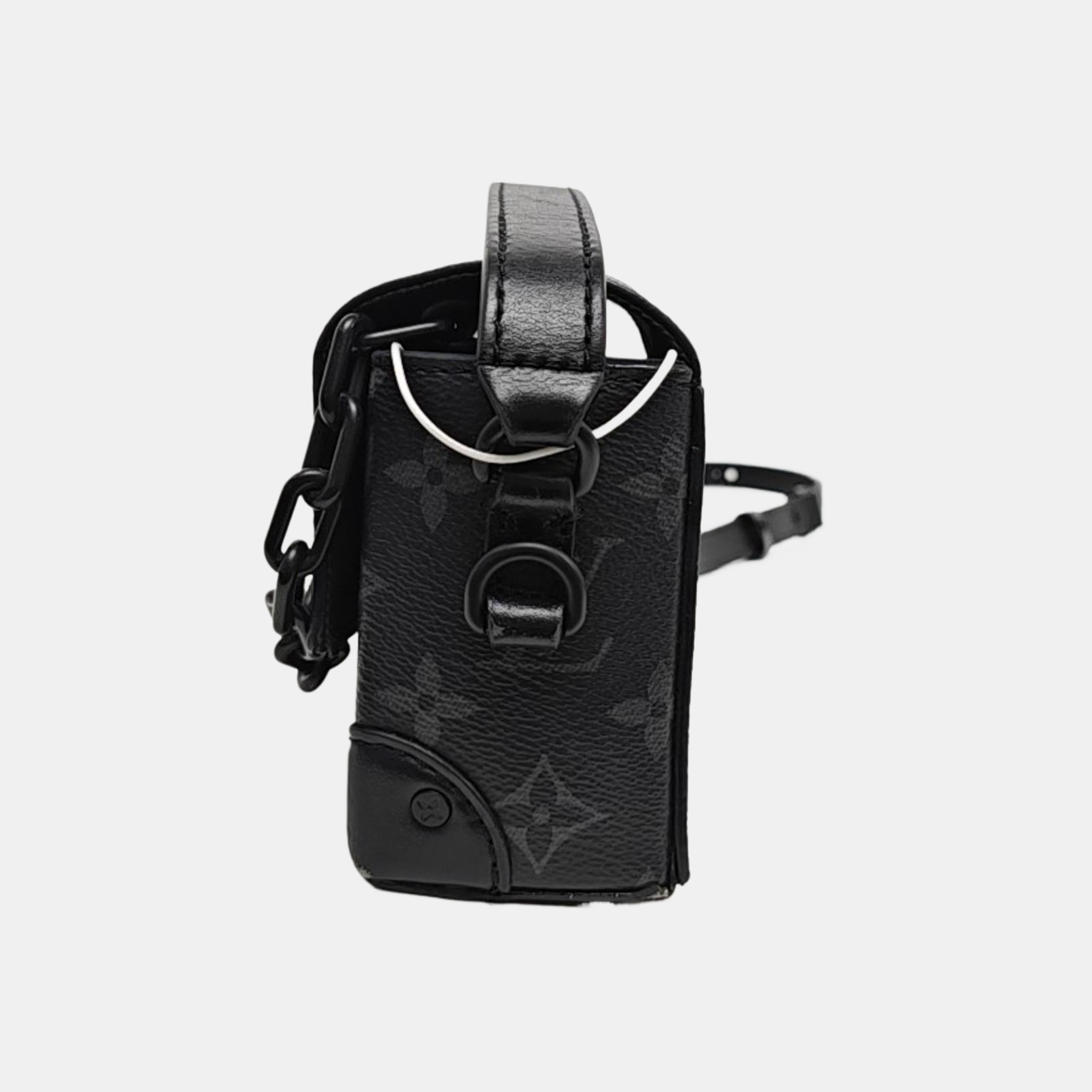 SOFT TRUNK Mini Monogram Calfskin Black
