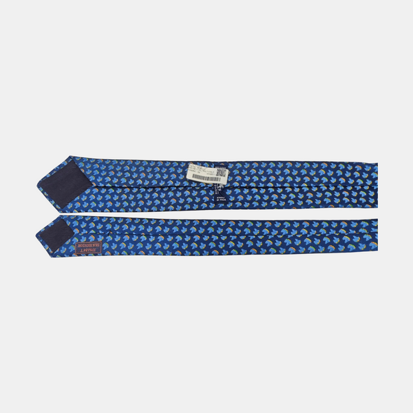 Mulberry Silk Tie Blue