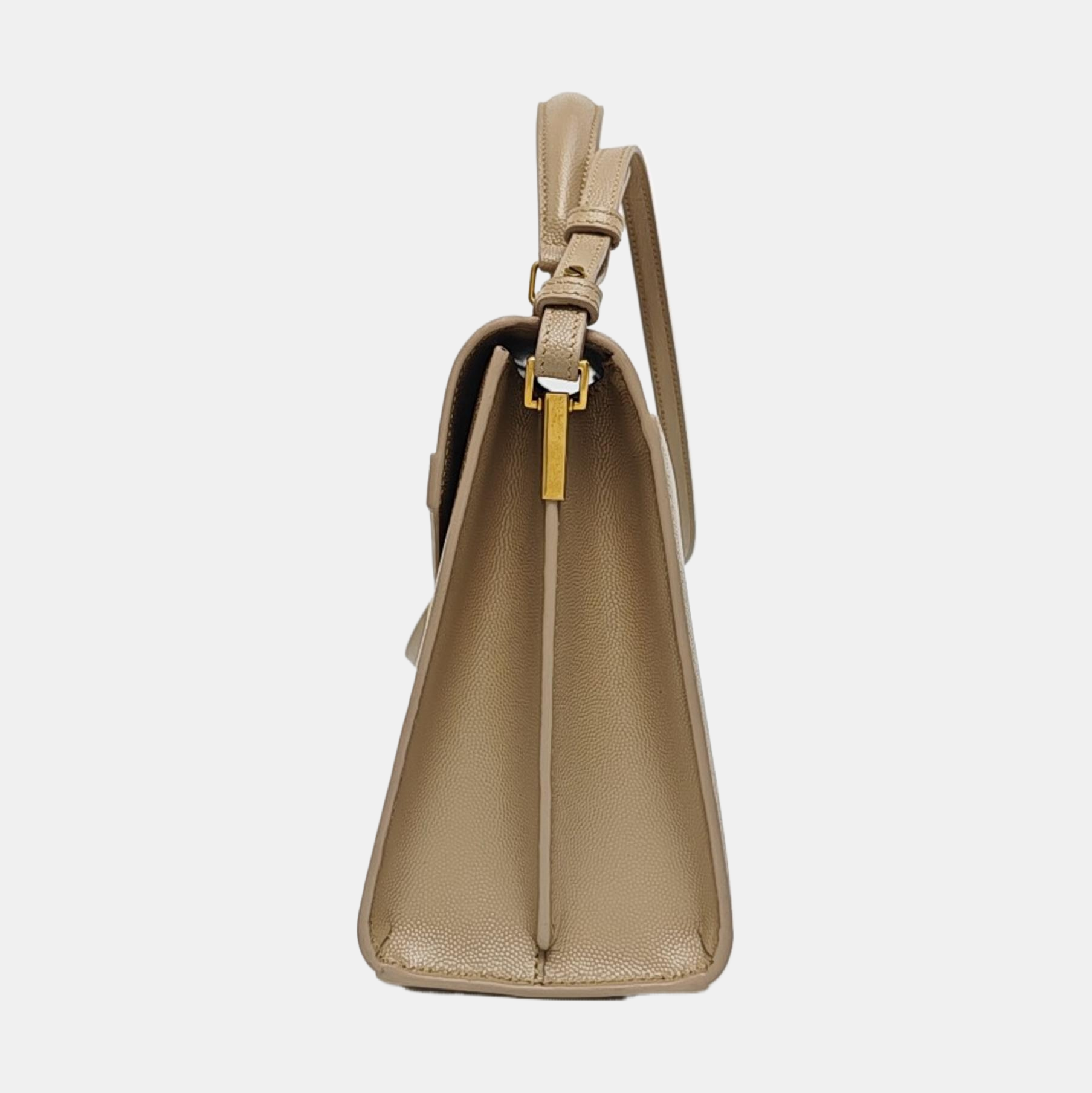 CASSANDRA Medium Calfskin Beige