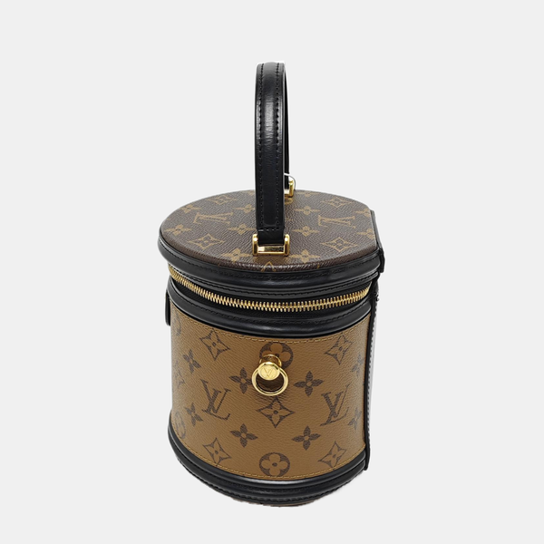 CANNES PM Monogram Coated Canvas Brown